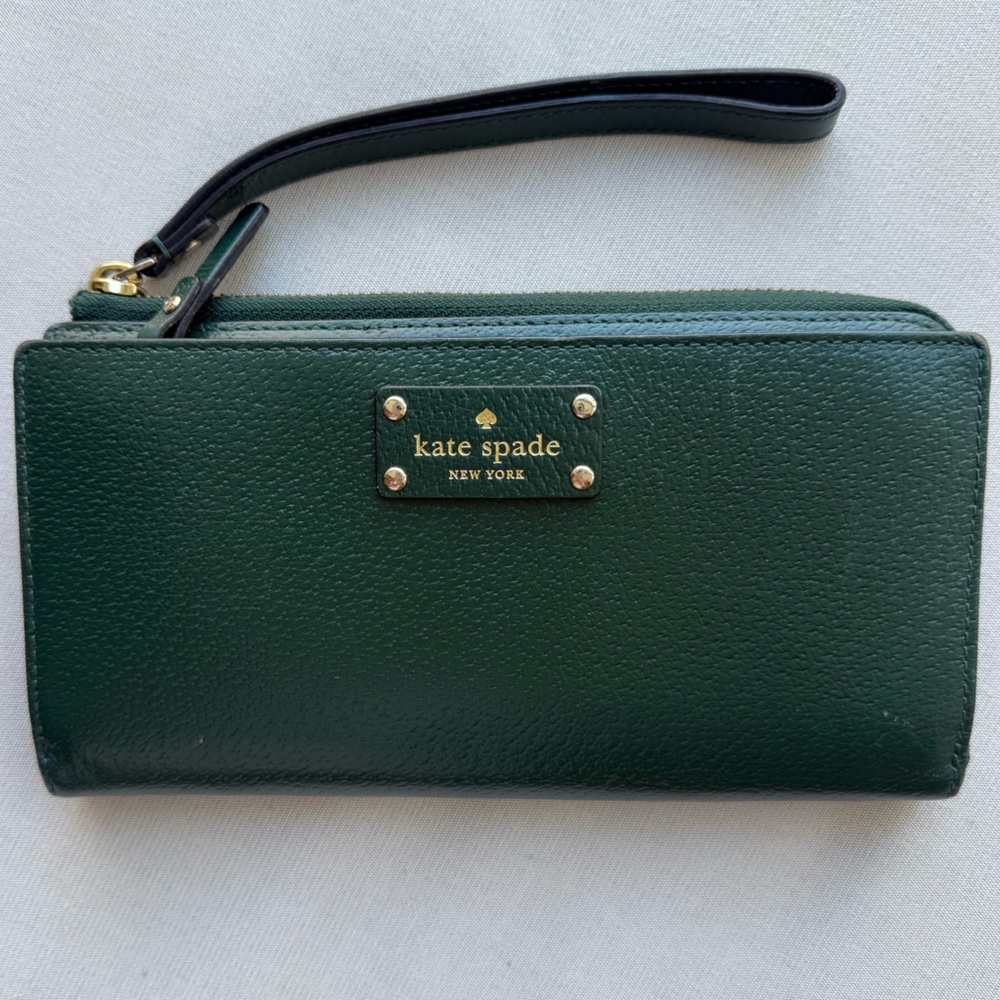 Kate Spade Leather Wallet Wristlet